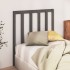 Cabecero de cama madera maciza de pino gris 95x4x100