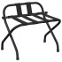 Soporte para maletas con respaldo negro 56x39x52