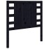 Cabecero de cama madera maciza de pino negro 96x4x100