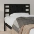 Cabecero de cama madera maciza de pino negro 96x4x100