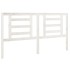 Cabecero de cama madera maciza de pino blanco 166x4x100