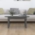 Mesa de centro de madera maciza de pino gris 80x40x35