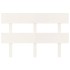 Cabecero de cama madera maciza de pino blanco 124x3x81