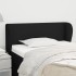 Cabecero de tela negro 83x23x78/88