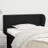 Cabecero de tela negro 83x23x78/88