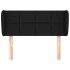 Cabecero de tela negro 83x23x78/88