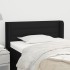 Cabecero de tela negro 103x16x78/88