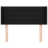 Cabecero de tela negro 103x16x78/88