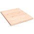 Encimera de baño madera maciza sin tratar 40x50x2