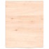 Encimera de baño madera maciza sin tratar 40x50x2