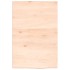 Encimera de baño madera maciza sin tratar 40x60x2