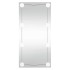 Espejo de pared con luces LED vidrio rectangular 30x60