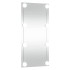 Espejo de pared con luces LED vidrio rectangular 30x60