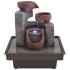 Fuente de interior con luz LED