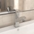 Grifo para lavabo con función extraíble cromado 157x172