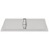 Cabezal de ducha efecto lluvia 2 pzs acero inoxidable 20x30