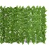 Toldo para balcón con hojas verde 400x100
