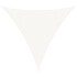 Toldo de vela HDPE blanco 160 g/m² 4,5x4,5x4,5