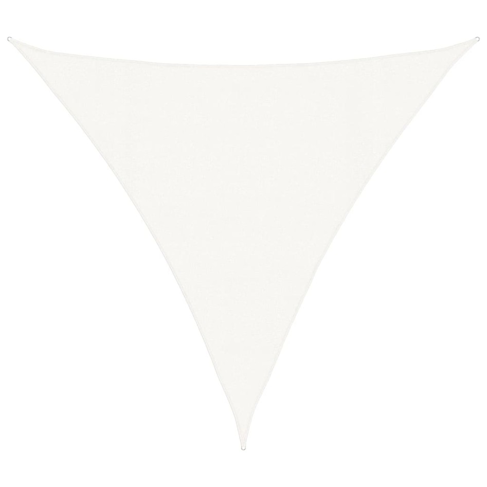 Toldo de vela HDPE blanco 160 g/m² 4,5x4,5x4,5