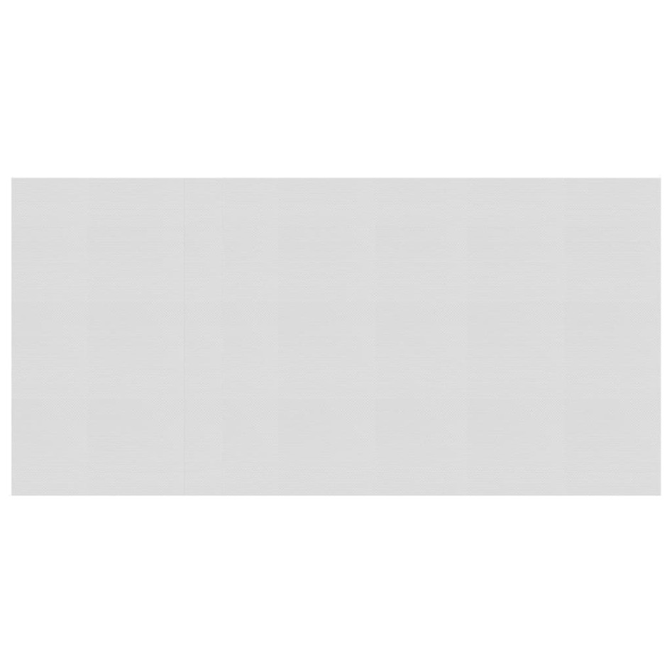 Cubierta solar de piscina de PE flotante gris 450x220