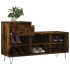 Mueble zapatero madera contrachapada roble ahumado 102x36x60