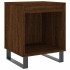 Mesitas noche 2 uds madera ingeniería marrón roble 40x35x50