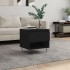 Mesa de centro madera de ingeniería negro 50x46x50