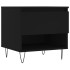 Mesa de centro madera de ingeniería negro 50x46x50