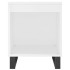 Mesita de noche madera contrachapada blanco 40x35x50