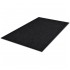 Alfombra de entrada de PVC negra, 90 x 150