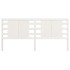 Cabecero madera maciza de pino blanco 126x4x100