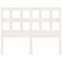 Cabecero de cama madera maciza de pino blanco 205,5x4x100