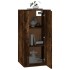 Mueble para TV de pared roble ahumado 40x34,5x80