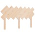 Cabecero de cama madera maciza de pino 141x3x80,5