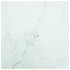 Tablero mesa diseño mármol vidrio templado blanco 70x70 cm 6