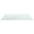 Tablero mesa diseño mármol vidrio templado blanco 70x70 cm 6
