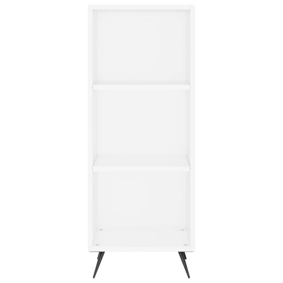 Estantería madera de ingeniería blanco 34,5x32,5x90