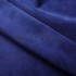 Cortinas opacas anillas 2 pzas terciopelo azul oscuro
