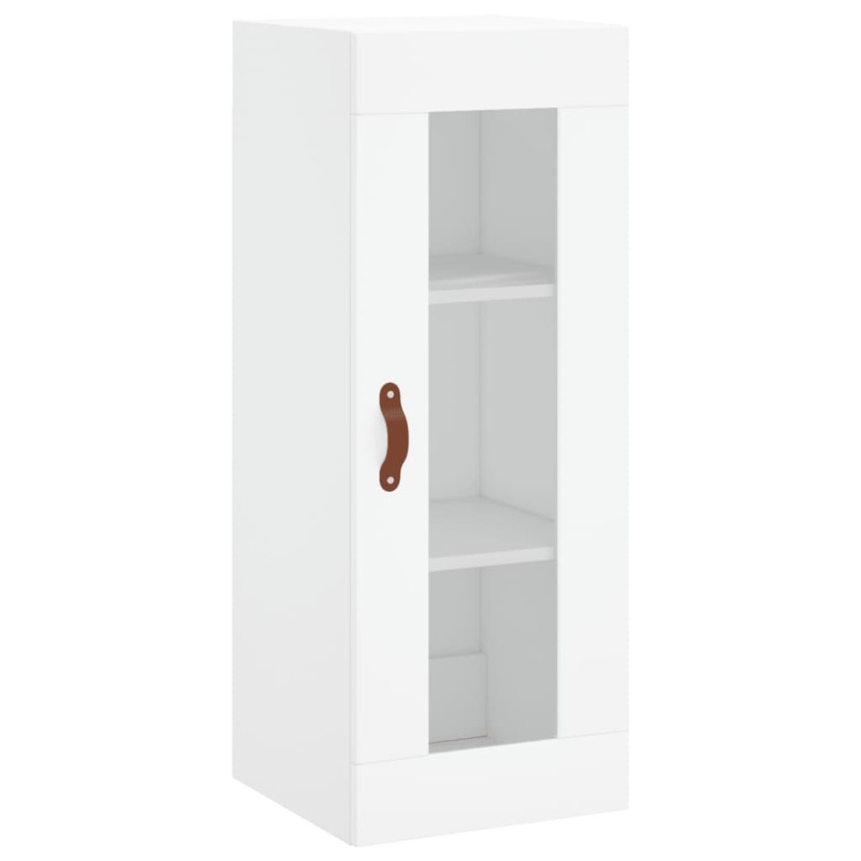 Armario de pared blanco 34,5x34x90