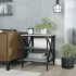 Mesa auxiliar madera contrachapada gris Sonoma 40x42x50