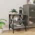 Mesa auxiliar madera contrachapada gris Sonoma 40x42x50