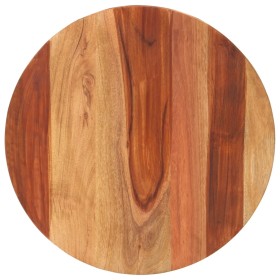 Tablero de mesa redonda madera maciza de acacia 15-16 mm 50