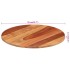 Tablero de mesa redonda madera maciza de acacia 15-16 mm 50