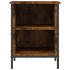 Zapatero madera de ingeniería roble ahumado 38x35x50