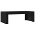 Mesa de centro madera de ingeniería negro 102x50x36