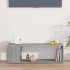 Mueble de TV madera contrachapada gris Sonoma 100x24x32