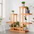 Soporte para flores madera maciza de abeto 95x25x96