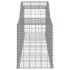 Cesta de gaviones forma arco hierro galvanizado 300x50x60/80