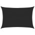 Toldo de vela HDPE negro 160 g/m² 3x4,5
