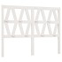 Cabecero de cama madera maciza de pino blanco 126x4x100